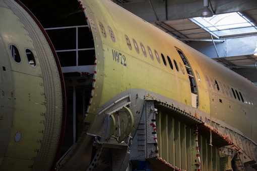 Avion hangar - A piece of sky Airbus