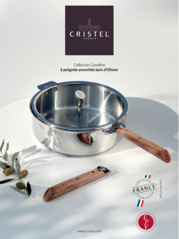 CRISTEL - Casteline poignée bois d'olivier