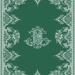 GIEN TORCHON MONOGRAMMES