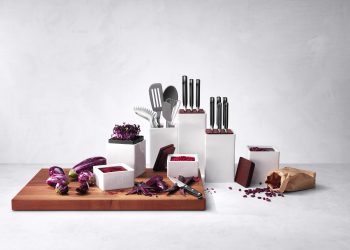 Nouveaux blocs de rangement céramique : un ensemble minimaliste et de multiples fonctions