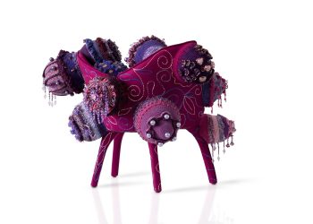Wicca armchair Roche Bobois x Joana Vasconcelos
