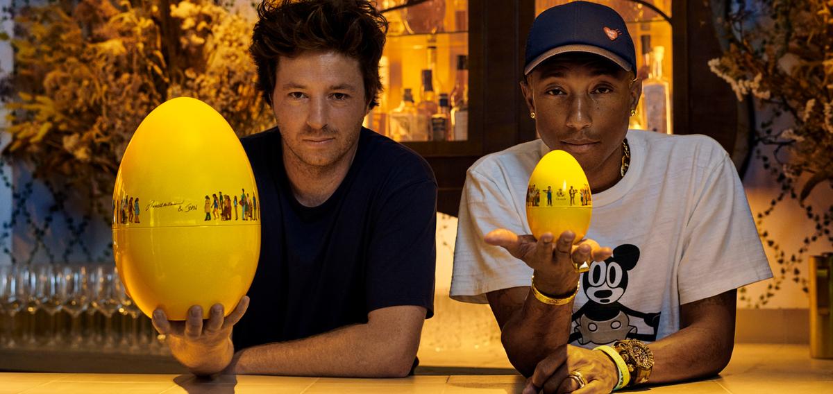 Pharrell Williams et Jean Imbert, guest stars de Christofle