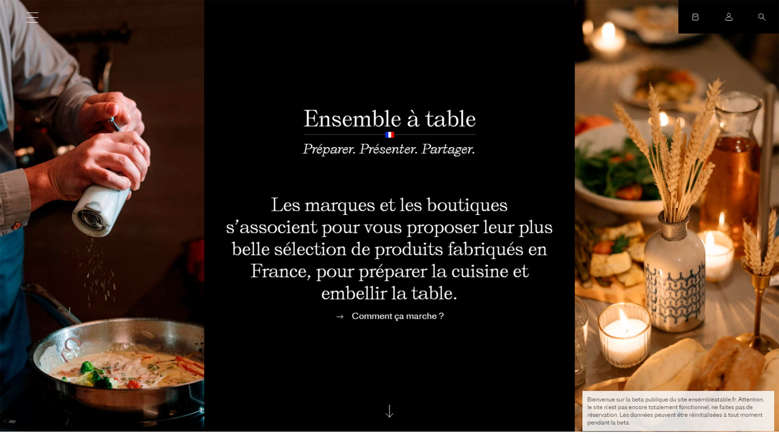 Ensemble à Table