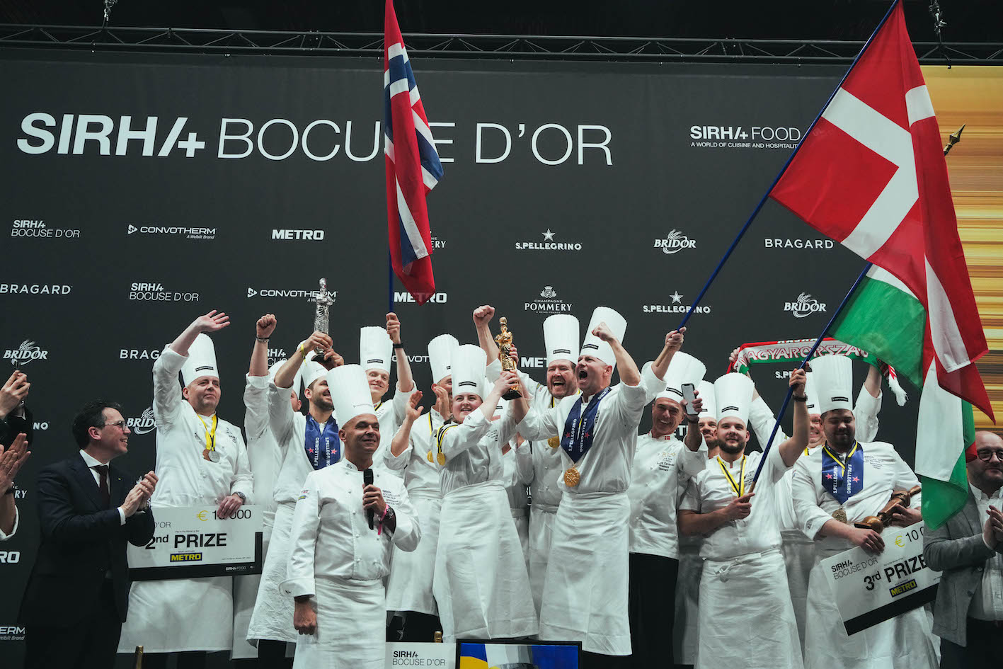 Le Danemark remporte le Bocuse d’Or 2023