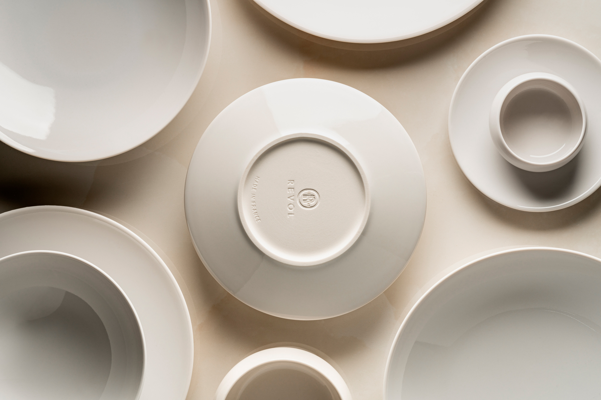 Revol présente Madeleine, nouvelle collection en porcelaine blanche