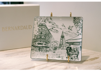 LES DEUX MAGOTS SIGNÉE BERNARDAUD