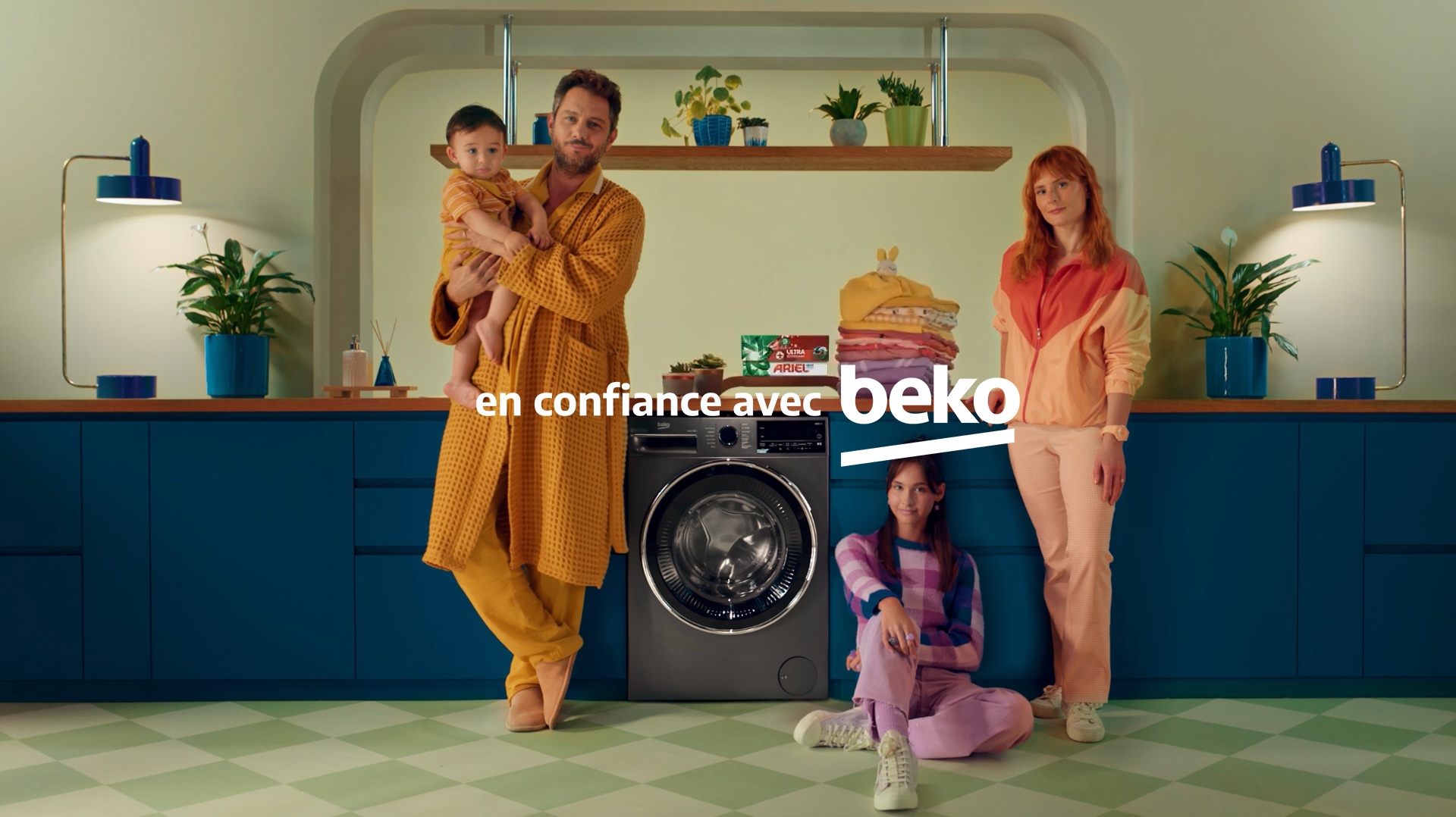 Beko x Ariel : partenariat autour du lave-linge EnergySpin