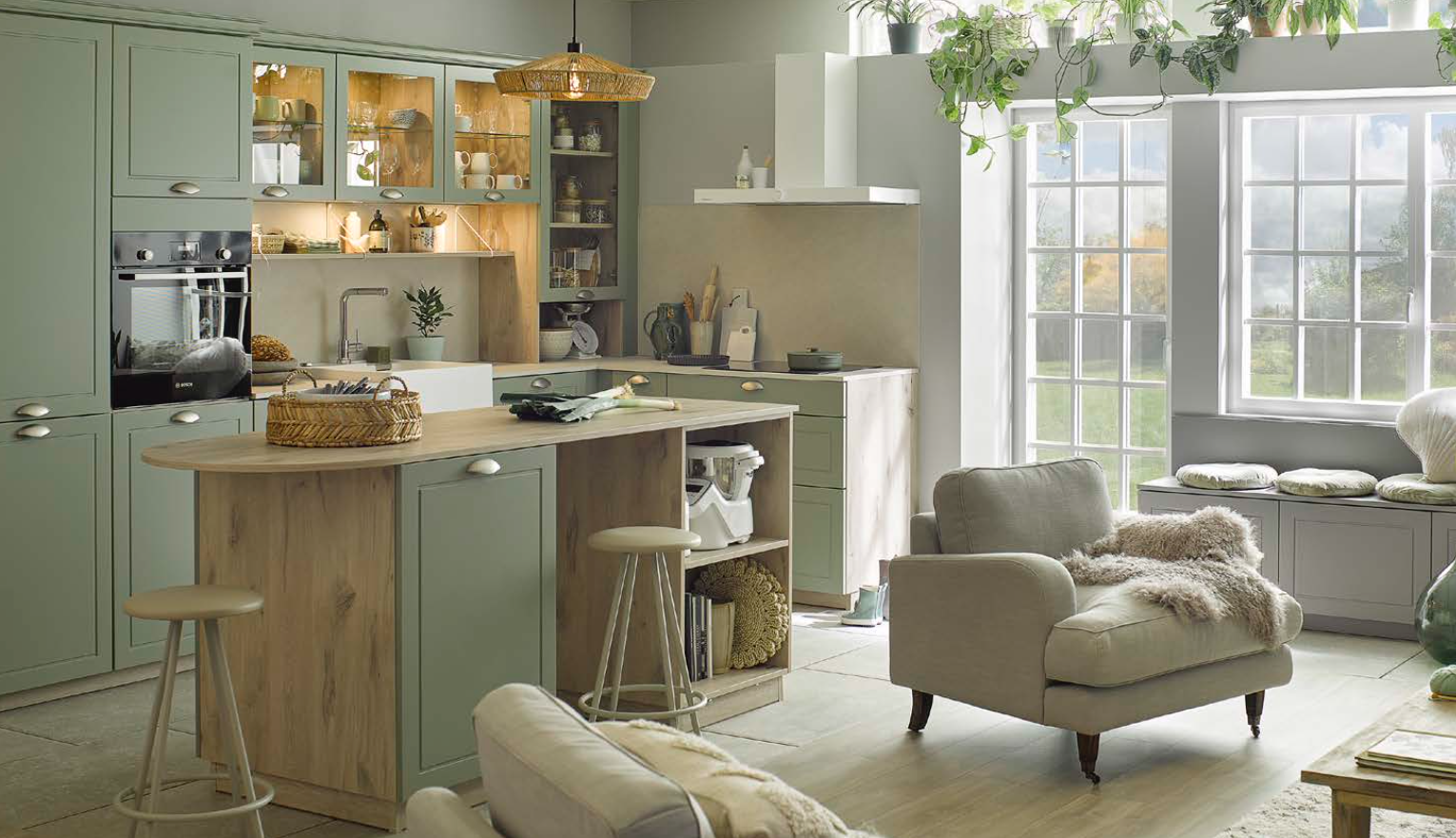 Cuisinella démocratise l’îlot central avec une collection nomade et multifonctionnelle
