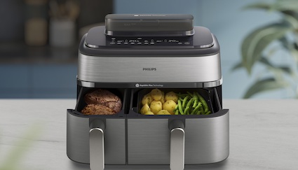Philips propose à son tour un Airfryer vapeur à double panier