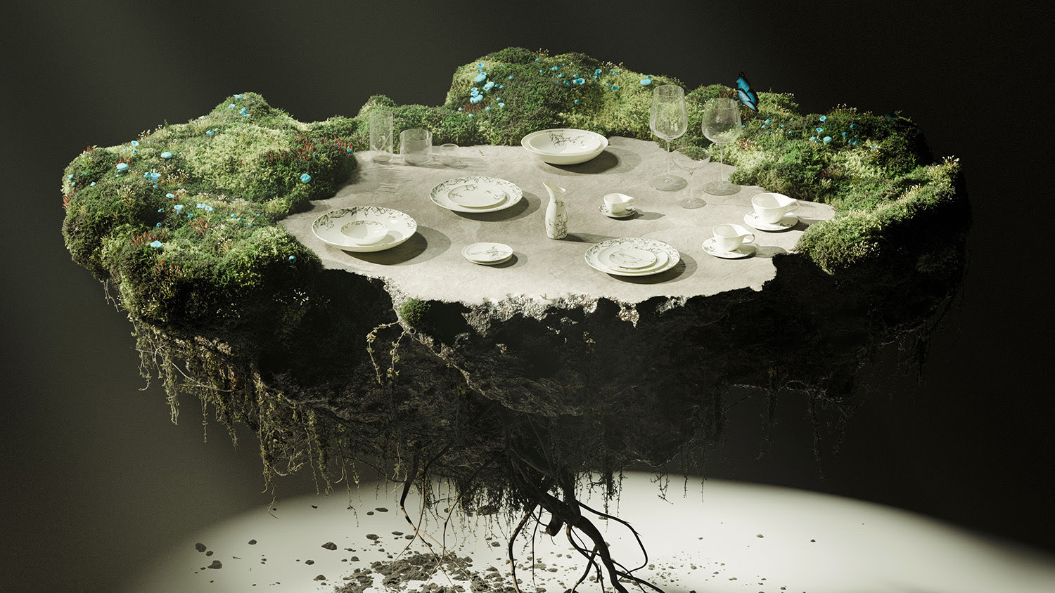 Serax et Tomorrowland unissent leurs univers dans une collection de vaisselle à la croisée du design et de la féerie