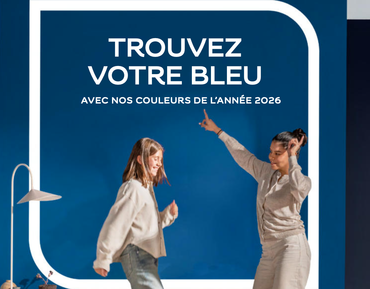 Dulux Valentine place le bleu au cœur de ses tendances couleurs 2026
