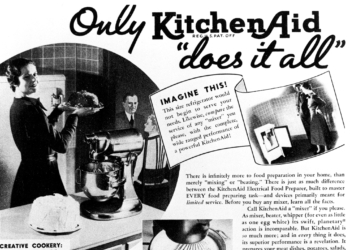 Publicité KItchenAid - 30 ans de Rouge Empire 100 ans d’excellence