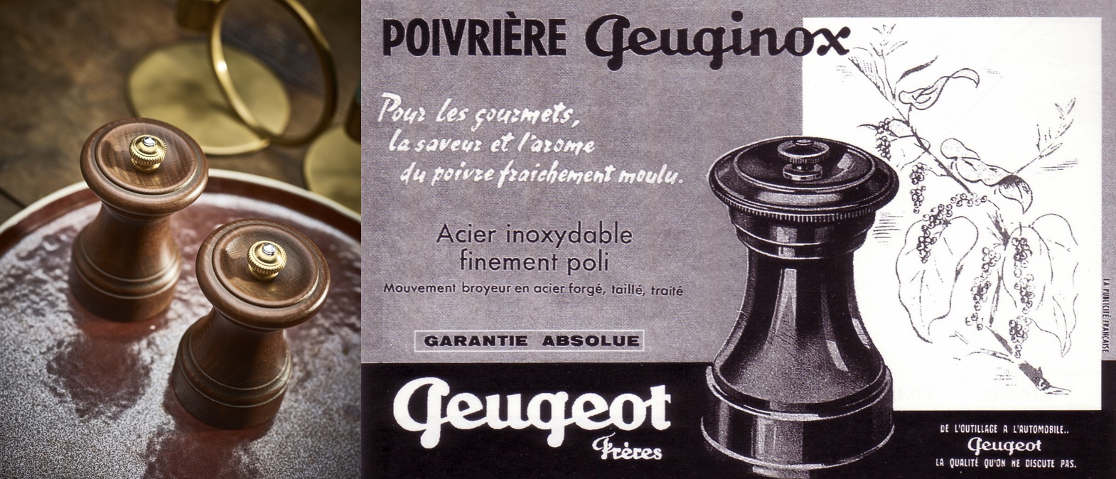 Au commencement était « Z »peugeot réédite le premier moulin à poivre de l&rsquo;histoire