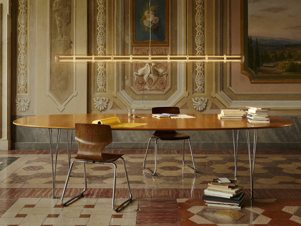 Flos_Ronan Bouroullec présente Luce Sferica et Luce Cilindrica