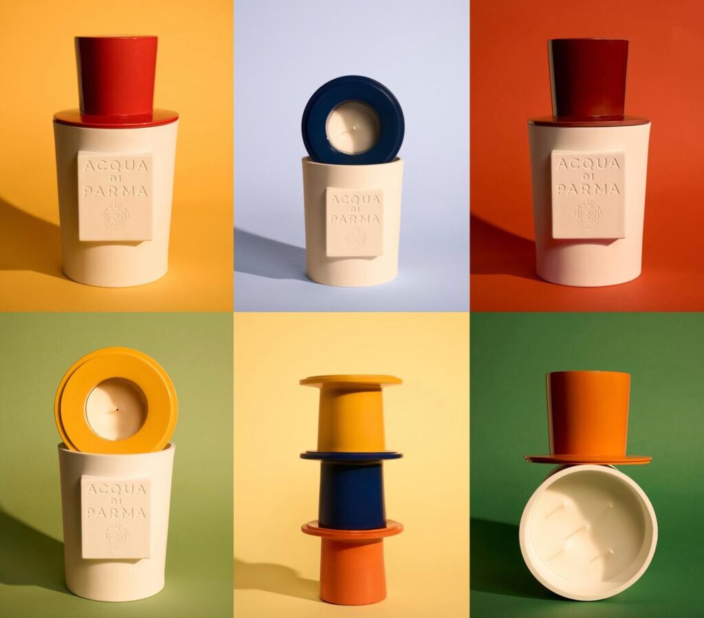 Chapeau! d'Acqua di Parma Chapeau!, une bougie sculpturale à l’expérience polysensorielle
