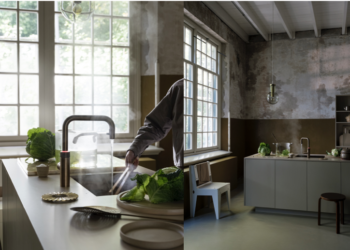 Quooker présente une finition laiton patiné