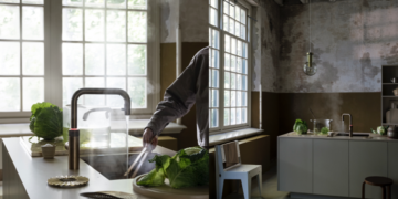 Quooker présente une finition laiton patiné