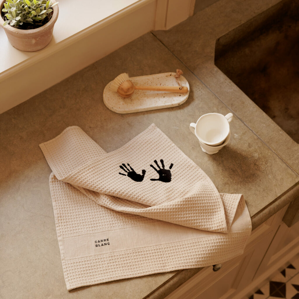 Carré blanc, Pierre BLD Photography, linge de maison, photographe angers