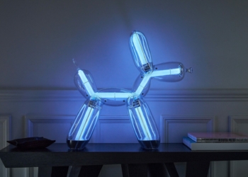 Lexon x Jeff Koons-Balloon Dog Lamp Grande-Lifestyle-Cold