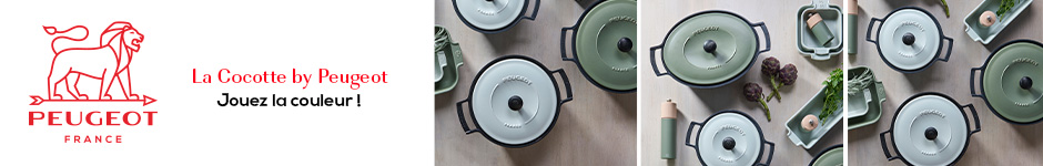 PEUGEOT SAVEURS - Home Fashion News - LA COCOTTE